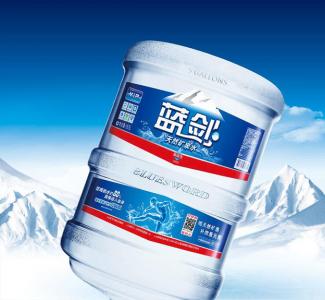 蓝剑天然矿泉水18.9L